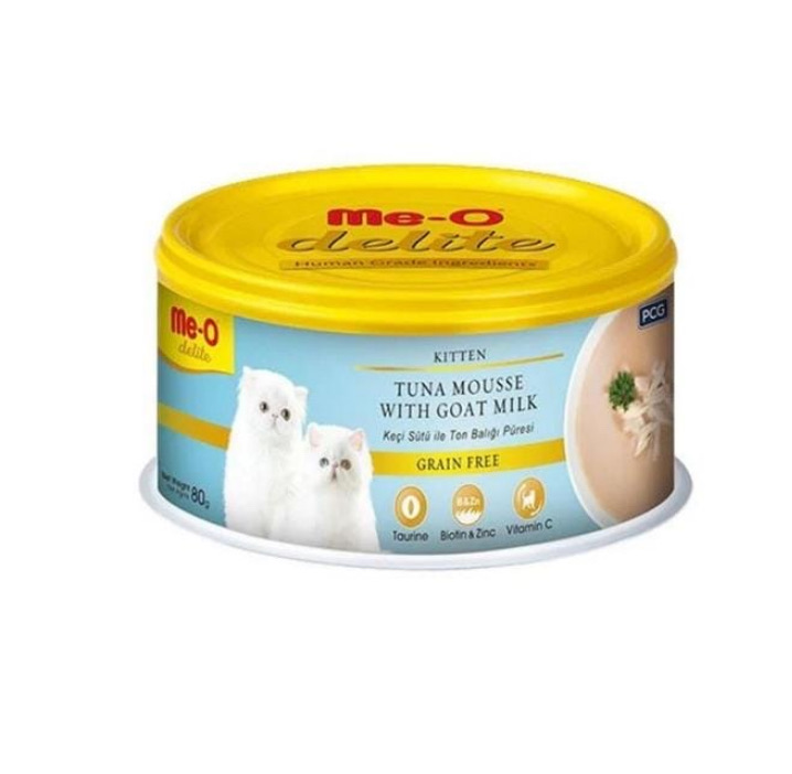 M e - O Delite Kitten Tuna mousse With Goat Milk 80gX24pcs C t n