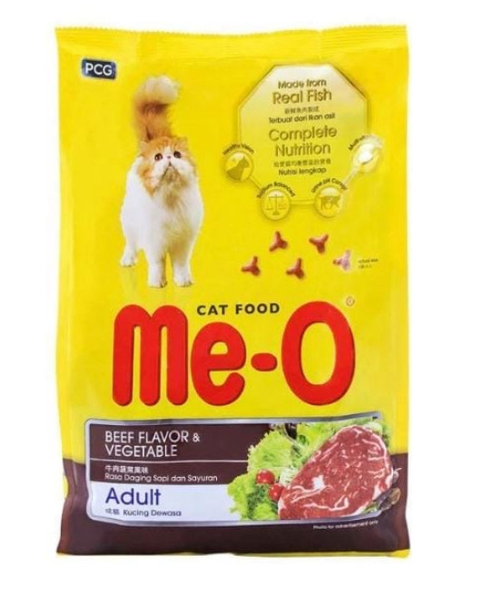 M e - o Cat Dry Food Beef &Vegetable. 1.2kg