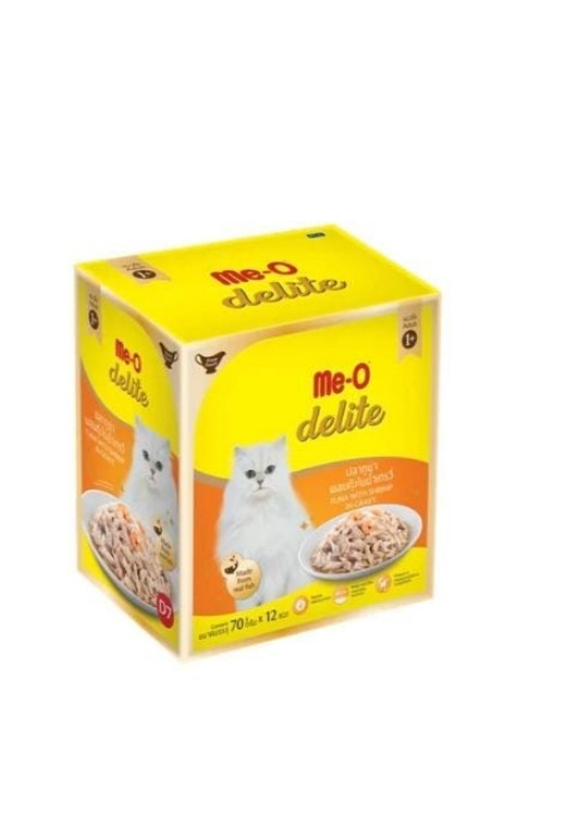 M E - O DELITE KITTEN SALMON MOUSSE WITH GOAT MILK 80GRX12PIECS (DZN)