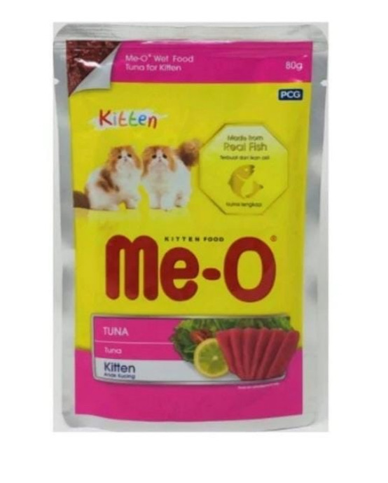 Me-o kitten pouch Tuna . 8 0 g m