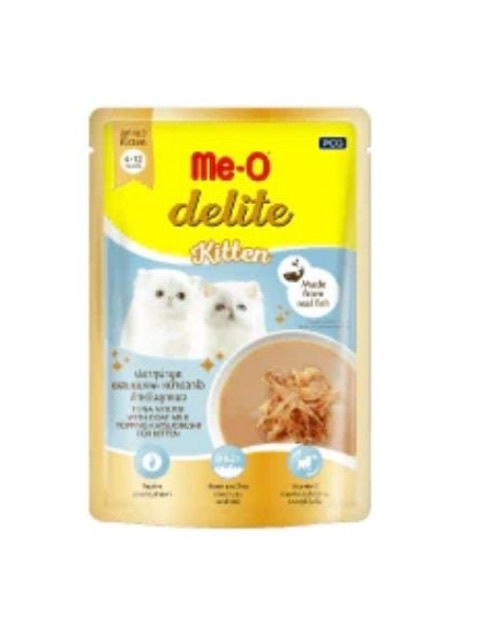 ME-O DELITE KITTEN TUNA MOUSSE WITH GOAT MILK 80 GR
