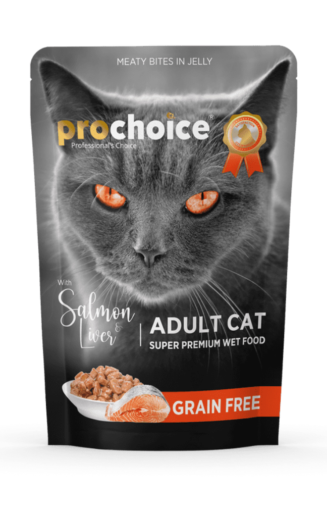 pro choice - Pouch Salmon and Liver in Jelly 85g