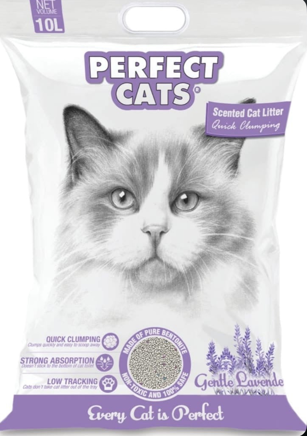Perfect cat litter lavender 10 L