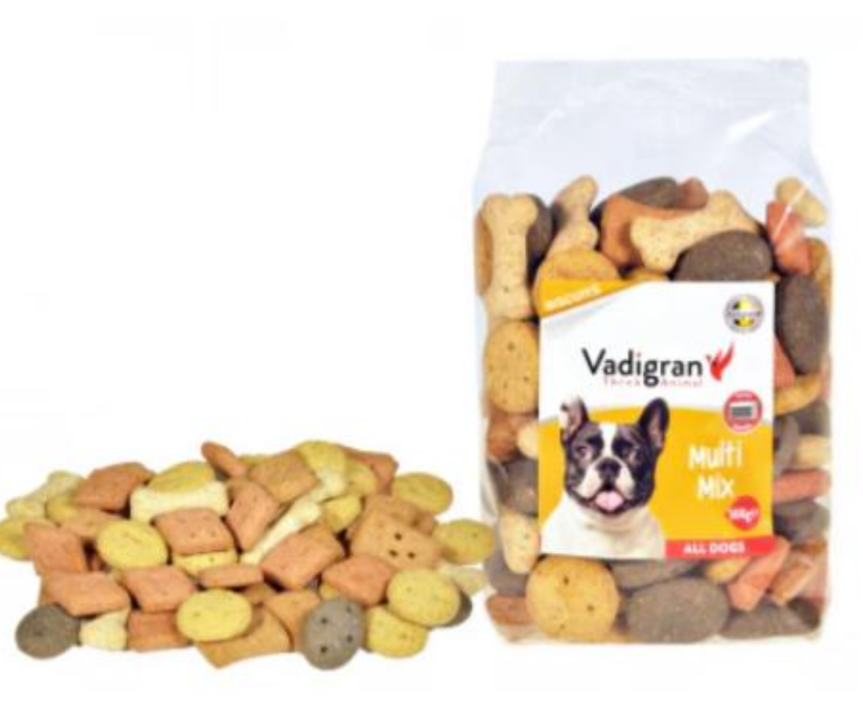 Snack dog biscuits multi mix 500g