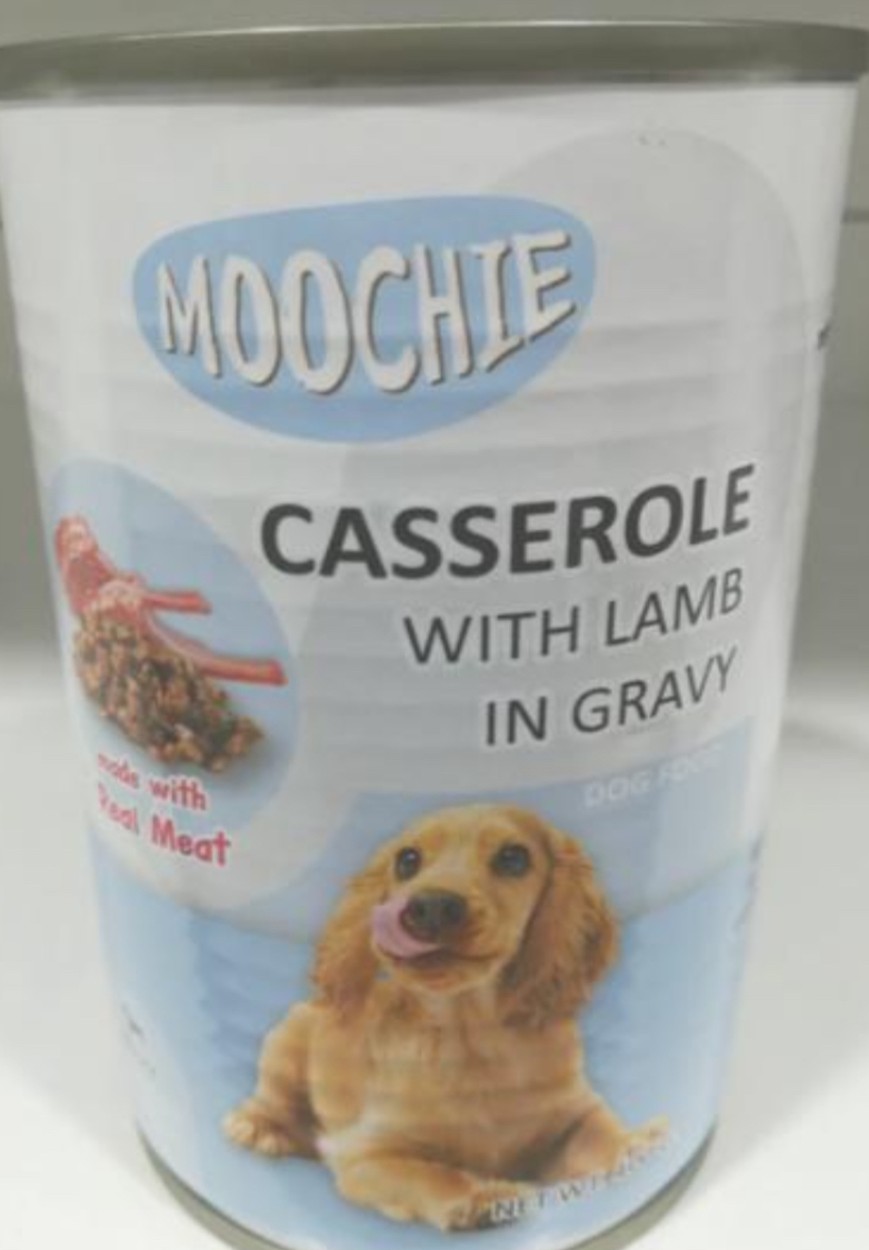Moochie  with lamb in gravy 400g