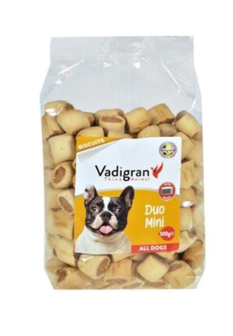 Snack dog biscuits duo bones 500g