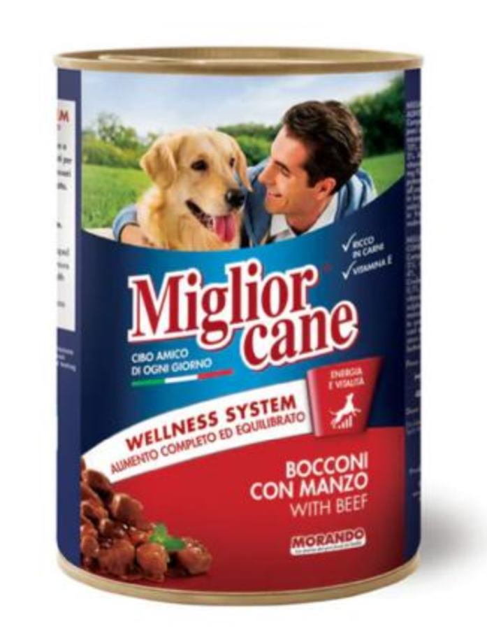 Miglior cane canned dog beef