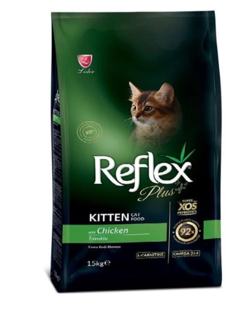 REFLEX PLUS STERILISED CAT FOOD CHICKEN 15KG