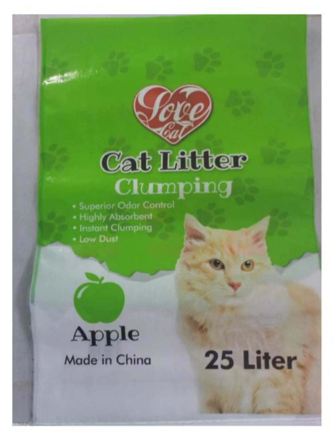 BENTONIE CAT LITTER APPLE SENT 20KG