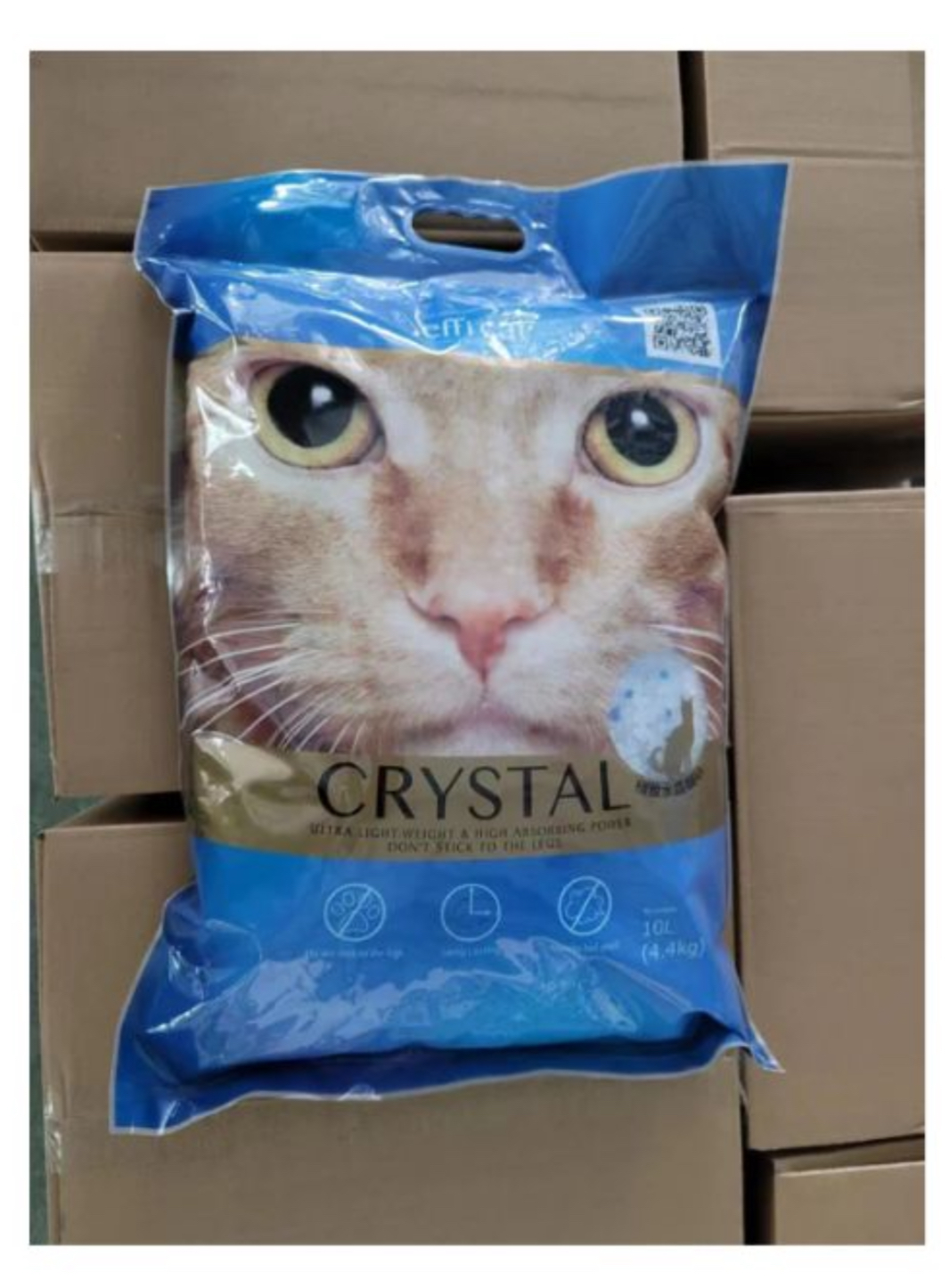 CRYSTAL-CATLITTER CTN 4.4KGx3BAG