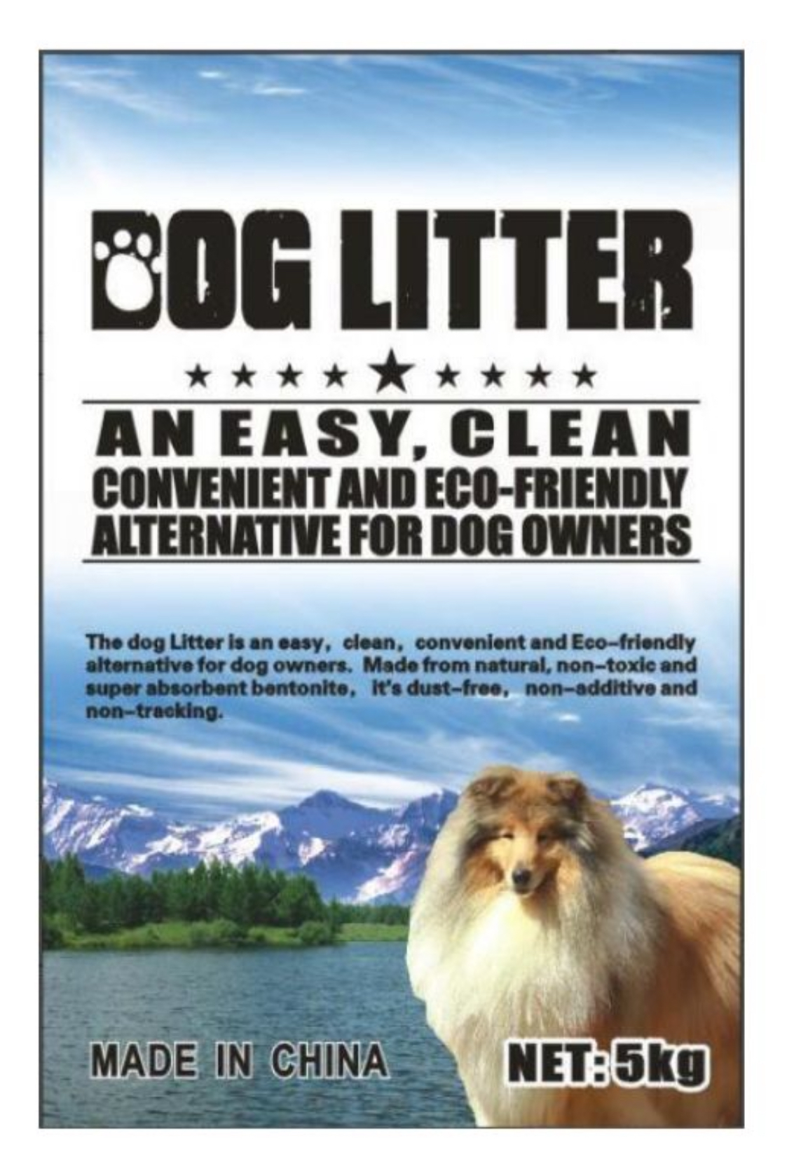 DOG LITTER 5KG